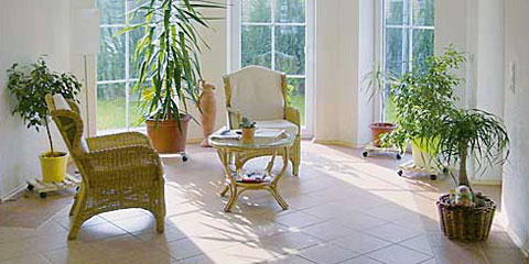 Wohnräume mit Fliesen